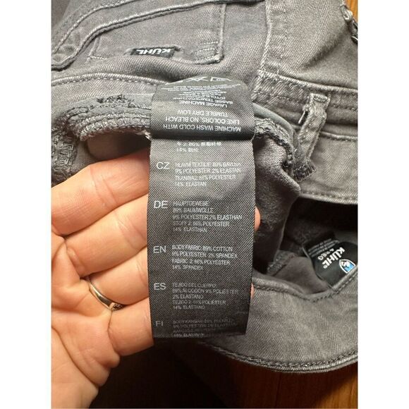 Kuhl Womens gray mid-rise skinny jeans sz 4 - Picture 5 of 10